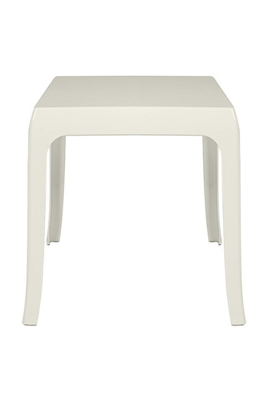 Stolik GHOST beżowy - poliwęglan