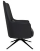 Fotel VICTOR czarny - PU, metal