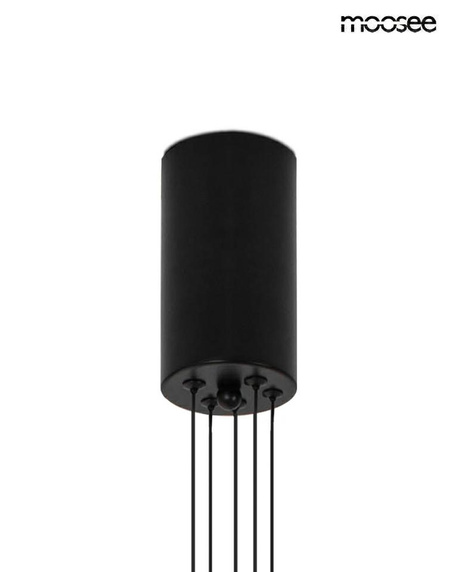 MOOSEE lampa wisząca OCTO 5 czarna