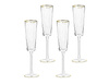 KARE komplet 4 kieliszków do szampana     HOMMAGE 165ml