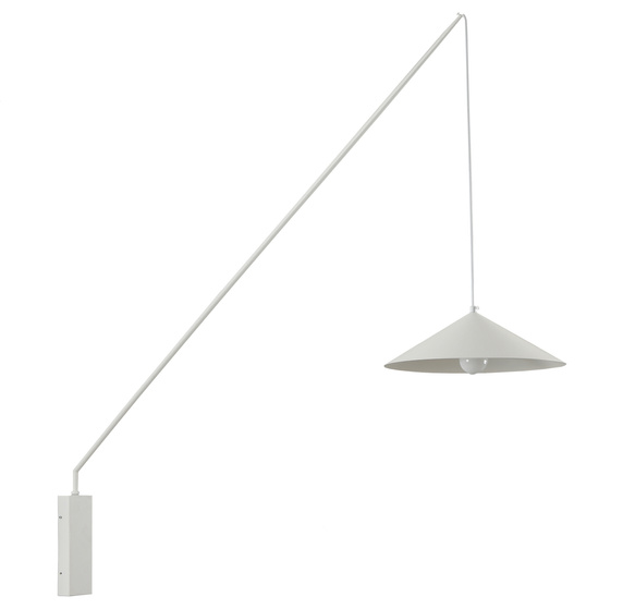 Lampa ścienna SWING biała 140 cm