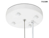 MOOSEE lampa wisząca NEST 120 biała