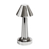 Lampa stołowa TAVOLO B LED dotykowa srebrna 22 cm