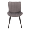 Krzesło Roxino VIC szare pasy pionowe