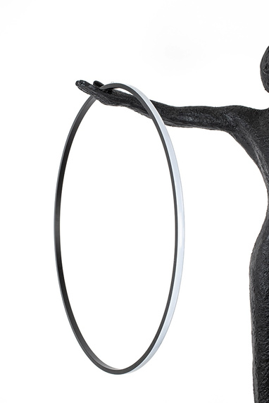 MOOSEE lampa podłogowa HUMAN CIRCULO włókno szklane