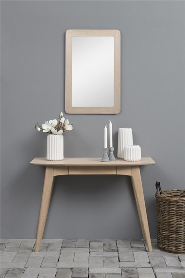 ACTONA biurko WOODSTOCK dąb - MDF, drewno naturalne