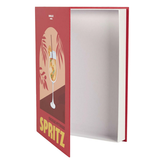 Pudełko książka Spritz czerwone
