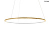MOOSEE lampa wisząca RING SLIM 120 złota