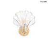 MOOSEE lampa ścienna CONCHA złota