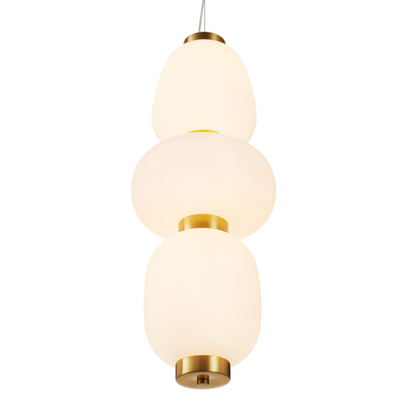 Lampa wisząca BRILLA-3 LED złota 23 cm