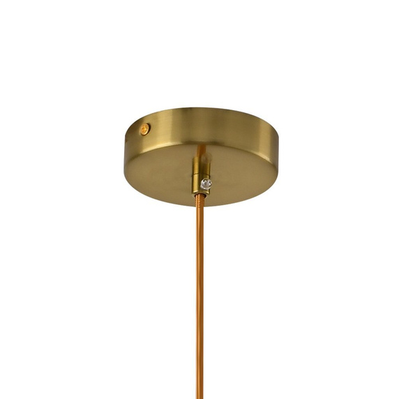 Lampa wisząca PEARL złota 20 cm - klasyczna lampa sufitowa  do salonu