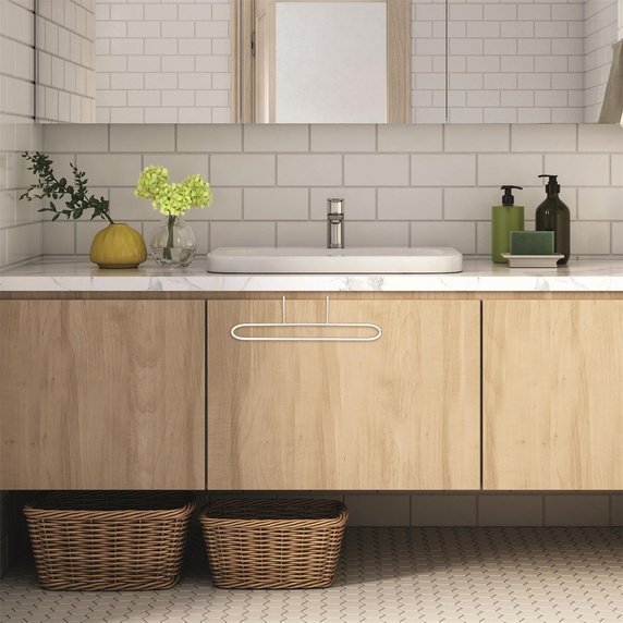 Uchwyt/ wieszak na ścierkę/ ręcznik       kuchenny biały