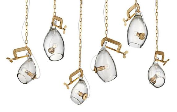 MOOSEE lampa wisząca VICE mosiądz