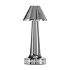 Lampa stołowa TAVOLO B LED dotykowa srebrna 22 cm