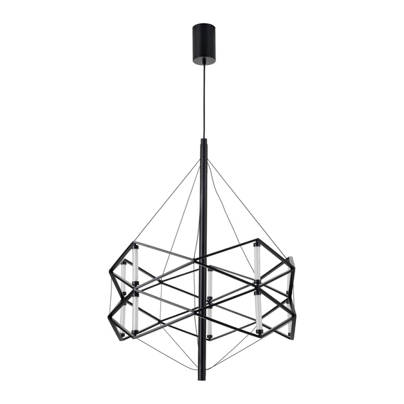 Lampa wisząca SPACE LED czarna 60 cm
