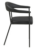 ACTONA krzesło AVA ekoskóra czarne