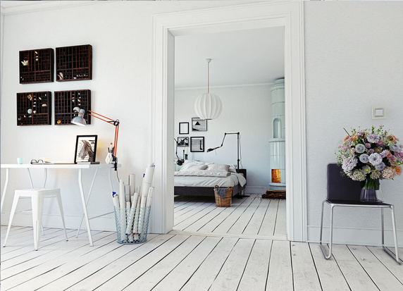 Stołek Paris czerwony inspirowany Tolix