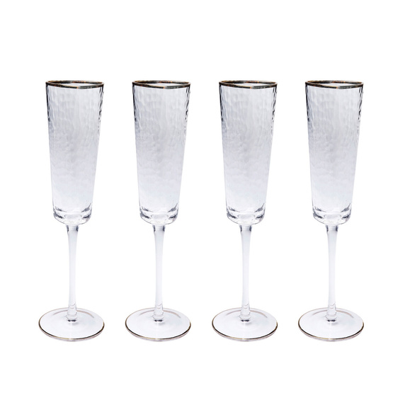 KARE komplet 4 kieliszków do szampana     HOMMAGE 165ml