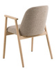 Krzesło Leo beżowe/ dąb Monza 60