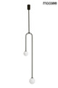 MOOSEE lampa wisząca LOW czarna