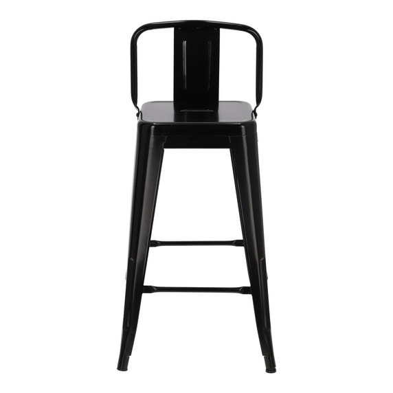 Hoker Paris Back short 66cm czarny insp.  Tolix