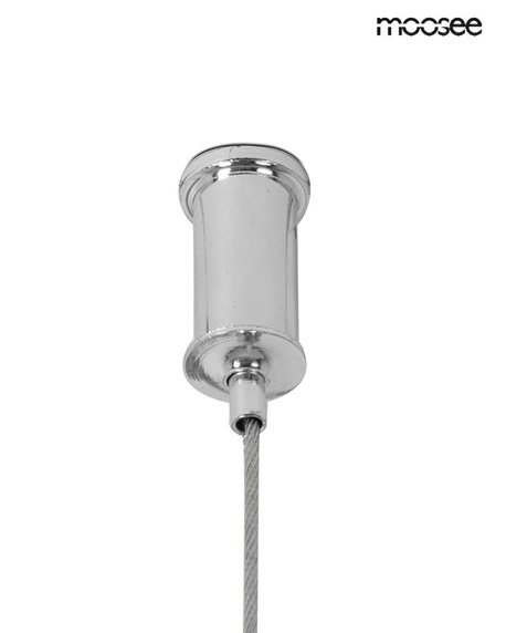MOOSEE lampa wisząca LASSO 500 Smart srebrna