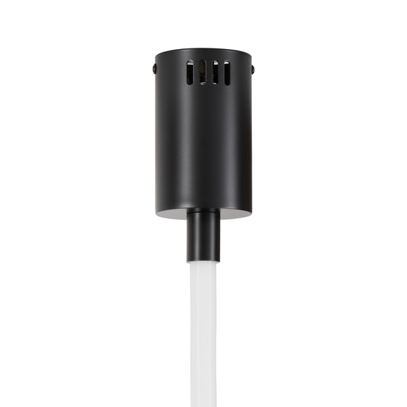 Lampa wisząca SNAKE LED wąż ledowy czarna 400 cm