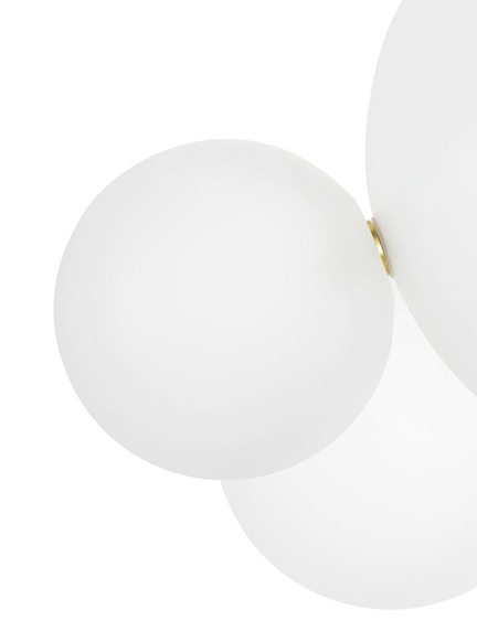 MOOSEE lampa wisząca CAPRI LINE 3 złota / biała