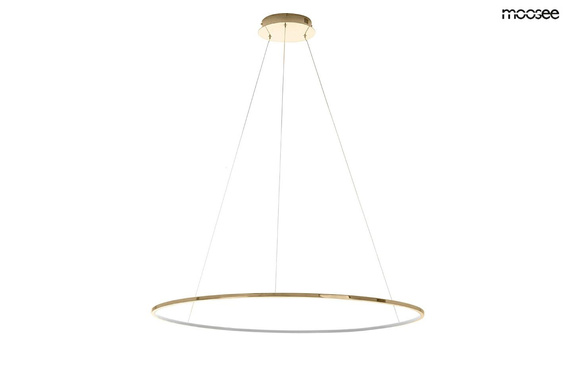 MOOSEE lampa wisząca RING SLIM 80 złota