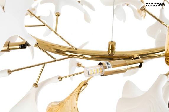 MOOSEE lampa wisząca FLORA 100 złota