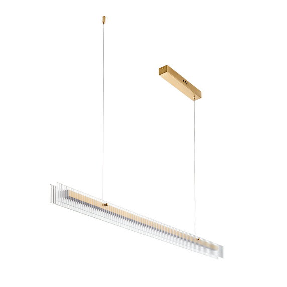 Lampa wisząca LONGIN-120 LED złoty 120 cm