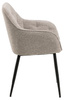 Krzesło Brooke beżowe Monza
