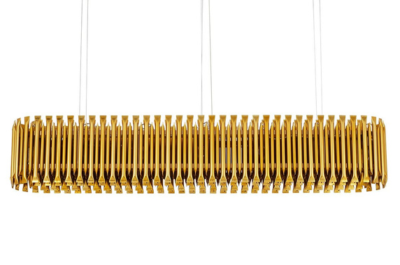 MOOSEE lampa wisząca GALLIANO LONG ciemne złoto