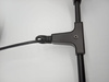 Lampa wisząca MODERN ORCHID-9 bursztynowo czarna 150 cm