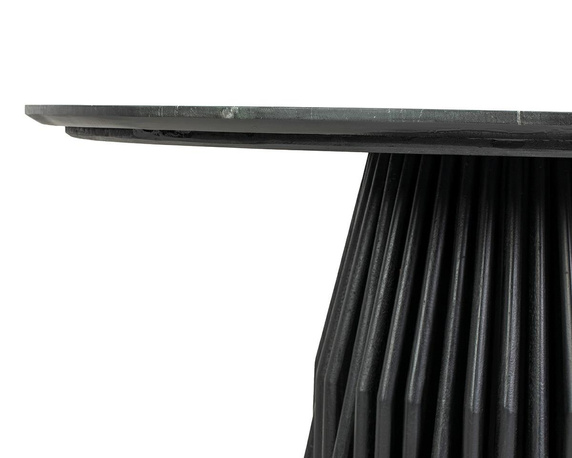 MaMaison stół jadalniany LEVANTE 120 czarny marmur