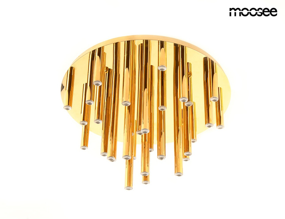MOOSEE lampa sufitowa / plafon ORGANO 60  złota
