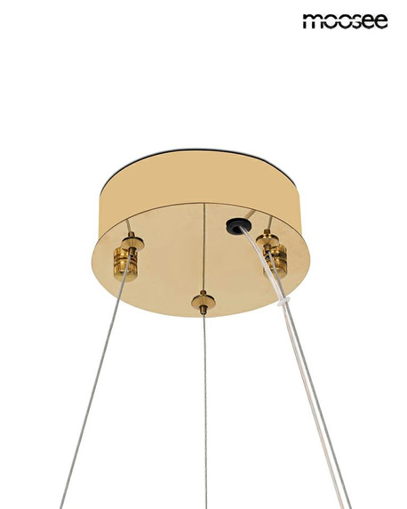 MOOSEE lampa wisząca SAVOY 80 złota