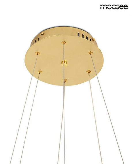 MOOSEE lampa wisząca WAVES 2 złota