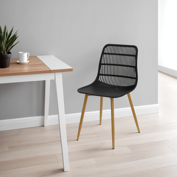 Krzesło Klaus czarne