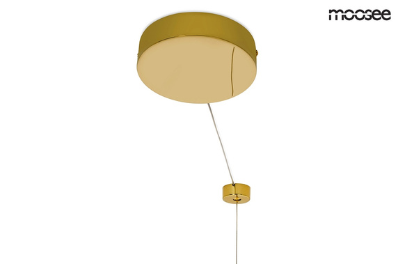 MOOSEE lampa wisząca RING LUXURY 70  złota