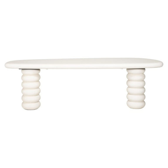 RICHMOND stolik RTV BLOOMSTONE biały