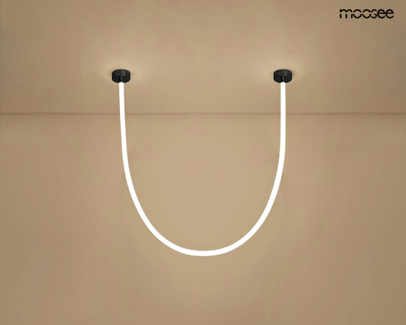 MOOSEE lampa wisząca LASSO 300 Smart czarna