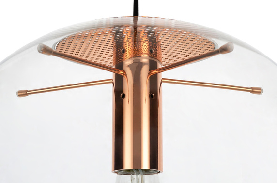 MOOSEE lampa wisząca SANDRA 20 miedziana