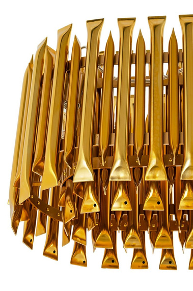 MOOSEE lampa wisząca GALLIANO LONG ciemne złoto