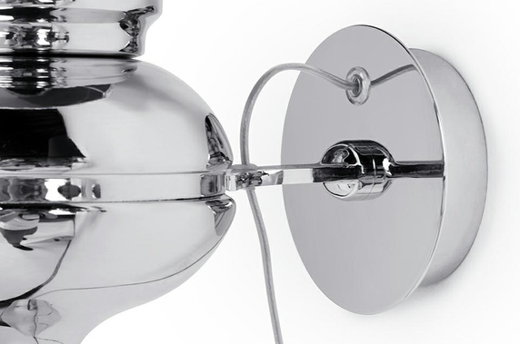 MOOSEE lampa ścienna QUEEN WALL 23 chromowana