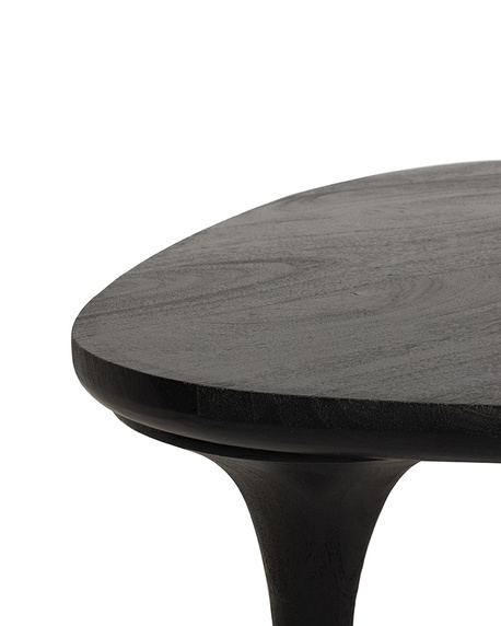 MaMaison stolik kawowy LAMINAR czarny / drewno