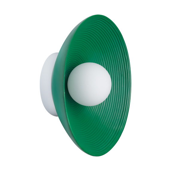 Lampa ścienna ILUSIONI zielona 26 cm