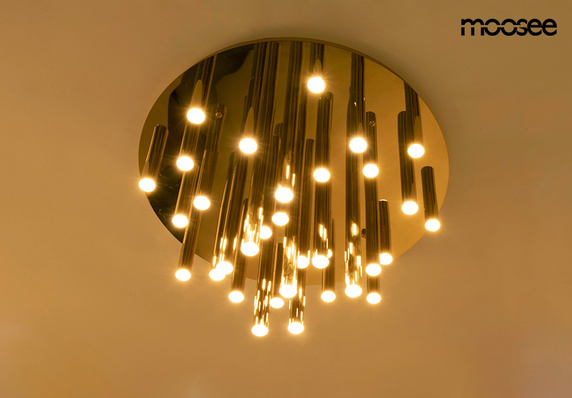 MOOSEE lampa sufitowa / plafon ORGANO 60  złota