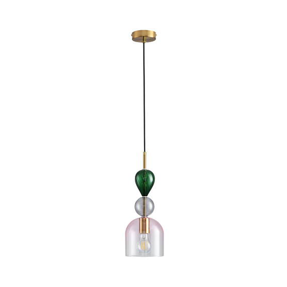 Lampa wisząca PASTELLO PINK kolorowa 15 cm