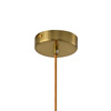 Lampa wisząca PEARL złota 20 cm - klasyczna lampa sufitowa  do salonu